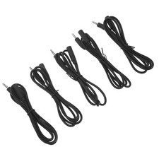 5 Pcs Earphones Extension Cable Audio Cables for Headphones Series