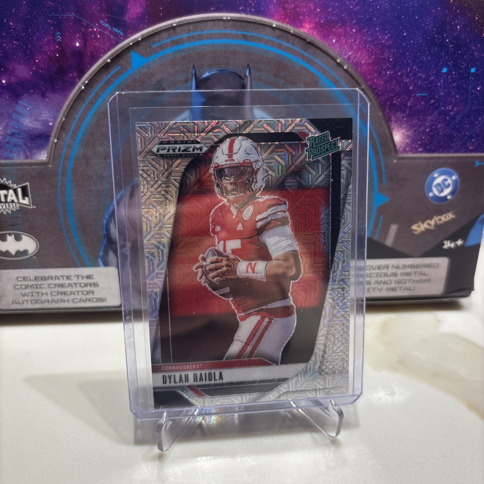 2025 Prizm Draft Picks Dylan Raiola Rated Prospect Mojo 14/25 Nebraska