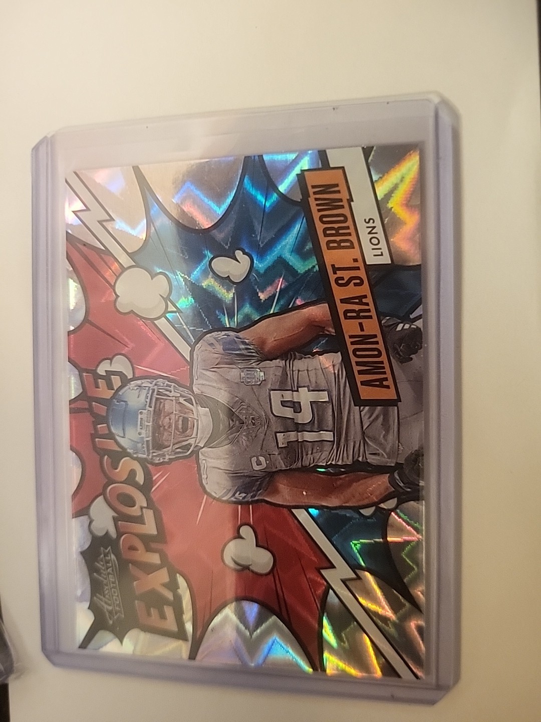 2024 Panini Absolute - Explosive Amon-Ra St. Brown #EX-ASB