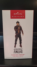 New in Box Hallmark Cassian Andor Star Wars 2025 Keepsake Ornament