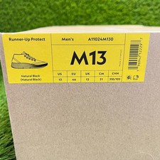 Allbirds Runner-Up Protect Mens Size 13 Black Athletic Running Shoes Sneakers 10