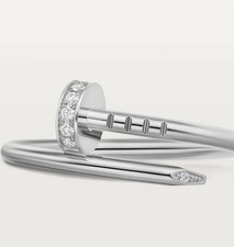 Cartier Ring Original Along with The Receipt Certificate of Authenticity  Size M