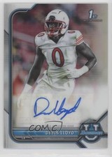 2021-22 Bowman U Bowman Chrome Prospect Auto Devin Lloyd #BCPA-DL Auto 0j3l