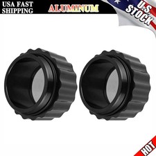 2pack For EZ-LOADER OIL BATH HUB CAP 5 LUG /ORING FIT 10" RELIABLE HUBS Aluminum