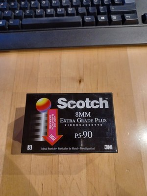 3er Pack. Scotch Videocassetten - P5-90 - 8mm Neu OVP