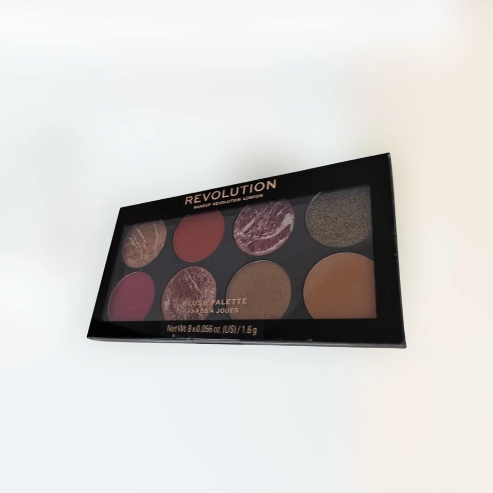 Makeup Revolution ULTRA BLUSH PALETTE Bronzer Highlighter GOLDEN SOUL Sealed - Image 2 of 4