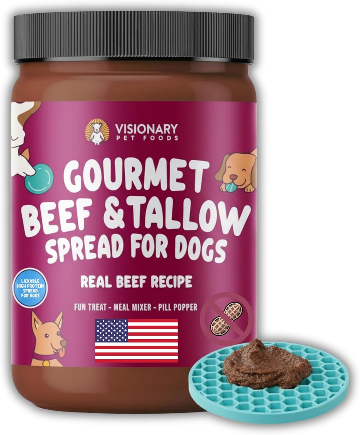 S Beef Dog Meat Spread &ndash; High Protein, Low Carb, Limited Ingre