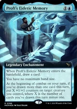 Proft's Eidetic Memory FOIL EXTENDED ART Murders at Karlov Manor Magic MTG NM