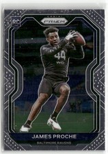 2020 Panini Prizm #382 James Proche Baltimore Ravens