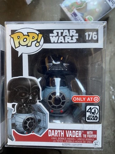 Funko Star Wars Pop! Darth Vader TIE Fighter Target Exclusive #176 Vinyl