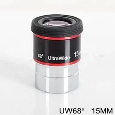 New FOR 1.25inch Telescope Eyepiece lens 68  15mm Ultra Wide Angle F9152