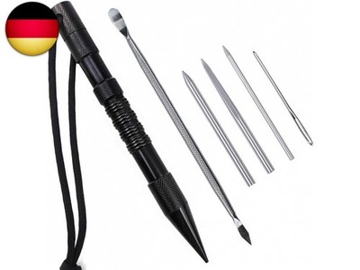 Namvo Marlin Spike mit 6 Schnürnadeln/Fids für Paracord- oder Lederarbeiten P