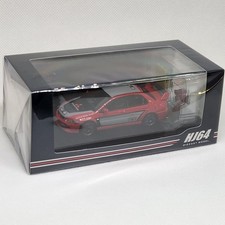 HJ648054R # MITSUBISHI LANCER EVOLUTION 9 MR GSR RALLY with Engine Red 1/64 2006