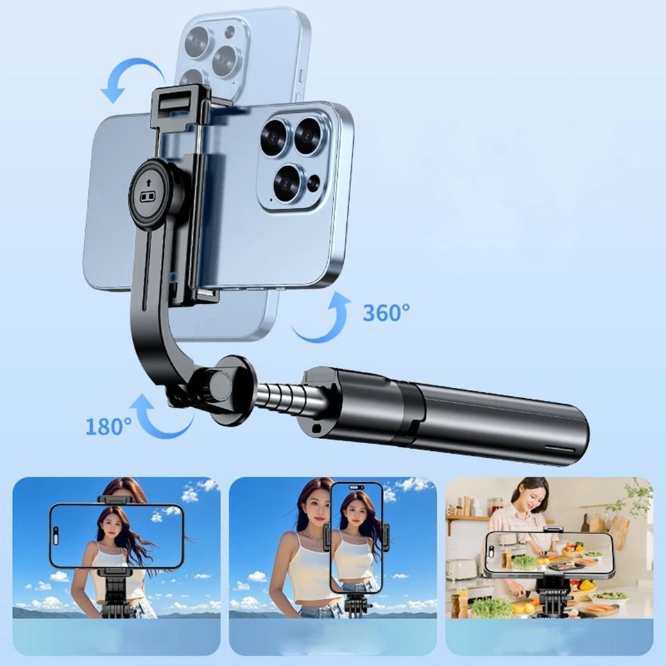 Remote Selfie Stick Tripod Phone Desktop Stand Desk Holder For iPhone/Samsung - Image 3 of 4
