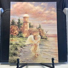 LEANIN’ TREE COLLECTORS CARDS FRAMEABLE 1999 “A LITTLE FAITH” Dona Gelsinger