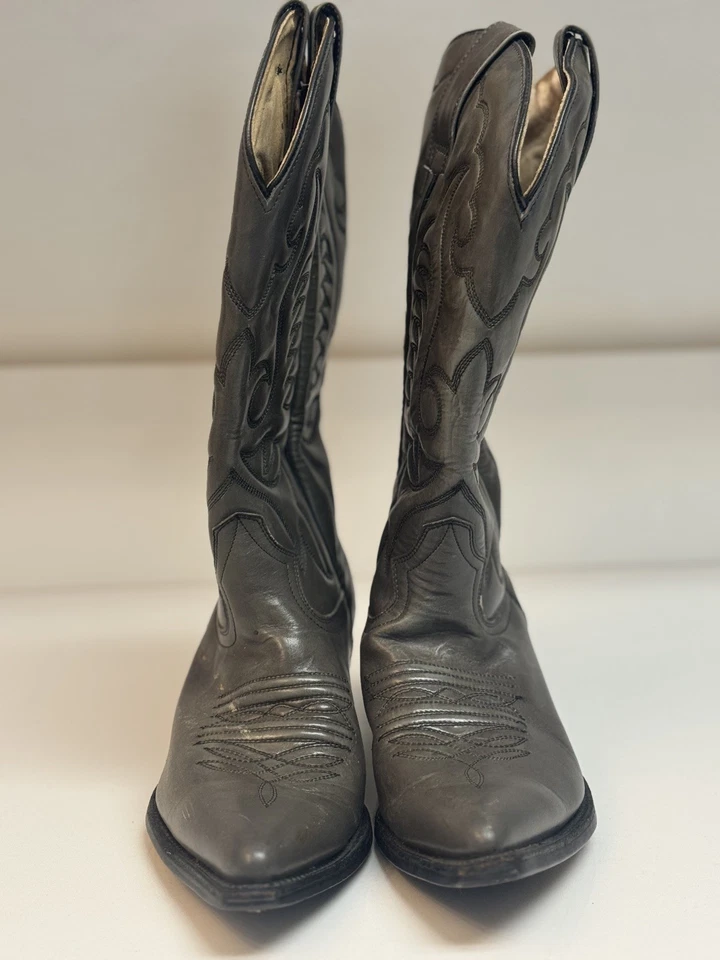RUDEL Mujer Gris Águila Bota Vaquera US 9 E Western Punta Corta Bota Foto 4 de 4