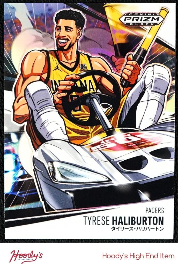 2024-25 Panini Prizm Black Manga #12 Tyrese Haliburton PACERS SP