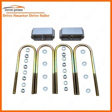 3" DROP LOWERING BLOCKS U BOLTS COMPLETE For 1955-57 CHEVY BELAIR NOMAD 150 210