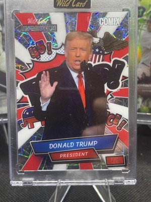 2024 Wild Card Alumination Comix Donald Trump ACRT-DT6  #7/8