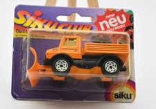 Véhicule de déneigement SIKU 0821 Mercedes Unimog. métal. OVP