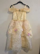 Disney Store Belle Costume 7/8 Girl Beauty and the Beast Dress Up