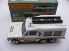 MATCHBOX 1-75 No.57 CARMICHAEL COMMANDO W/BOX MADE IN ENGLAND 1982 BY LESNEY