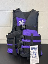 White Knuckle Adult Purple Life Vest Life Jacket PFD SM/MD