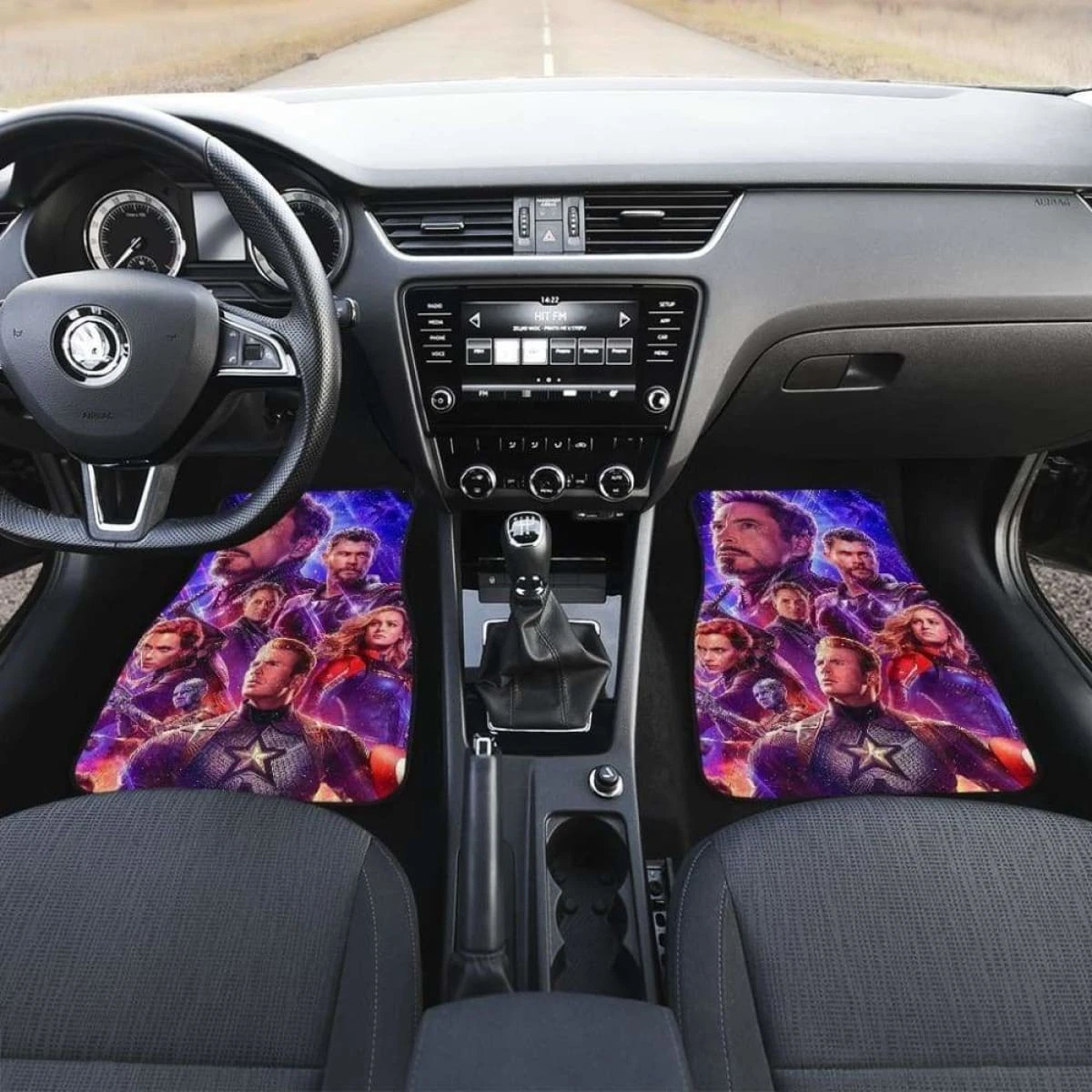 Marvel Car Mats Avenger Car Floor Mats Universal Fit