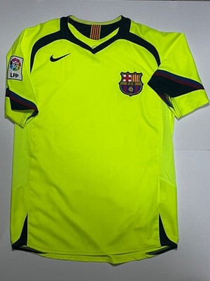 FC Barcelona 2005/06 Away Shirt Nike Authentic LFP Ronaldinho Era