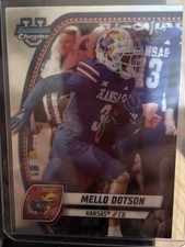 2024 Bowman University Chrome #130 Mello Dotson - 1st Bowman
