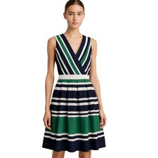 Lauren Ralph Lauren Blue Fit & Flare Dress size 12