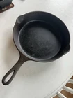 New ListingGriswold 704 S  #8 Cast Iron Skillet Large Block Logo Great Surface as Found