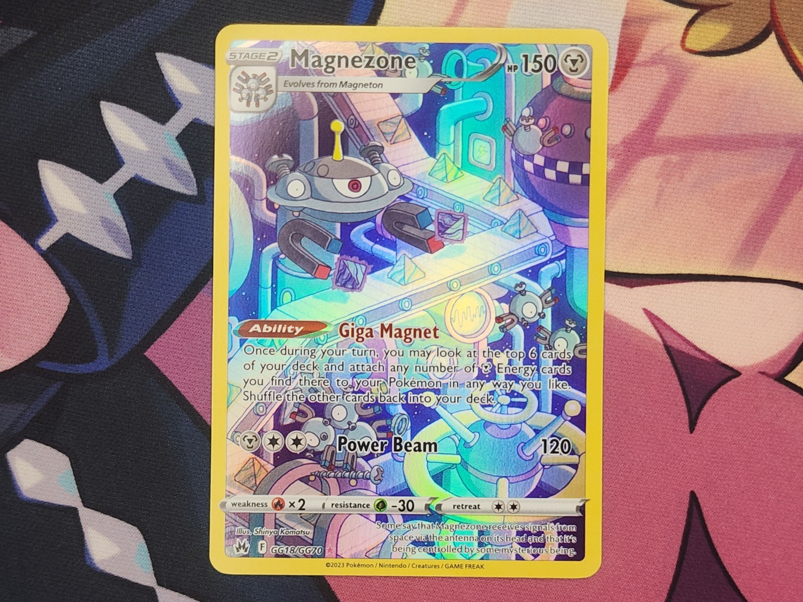 Pokémon TCG: Crown Zenith Galarian Gallery Magnezone GG18/GG70 - Near Mint