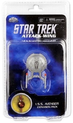 STAR TREK ATTACK WING MINIATURE GAME I.S.S. AVENGER EXPANSION PACK