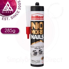 Image of UniBond No More Nails Crystal Clear Cartridge 290g