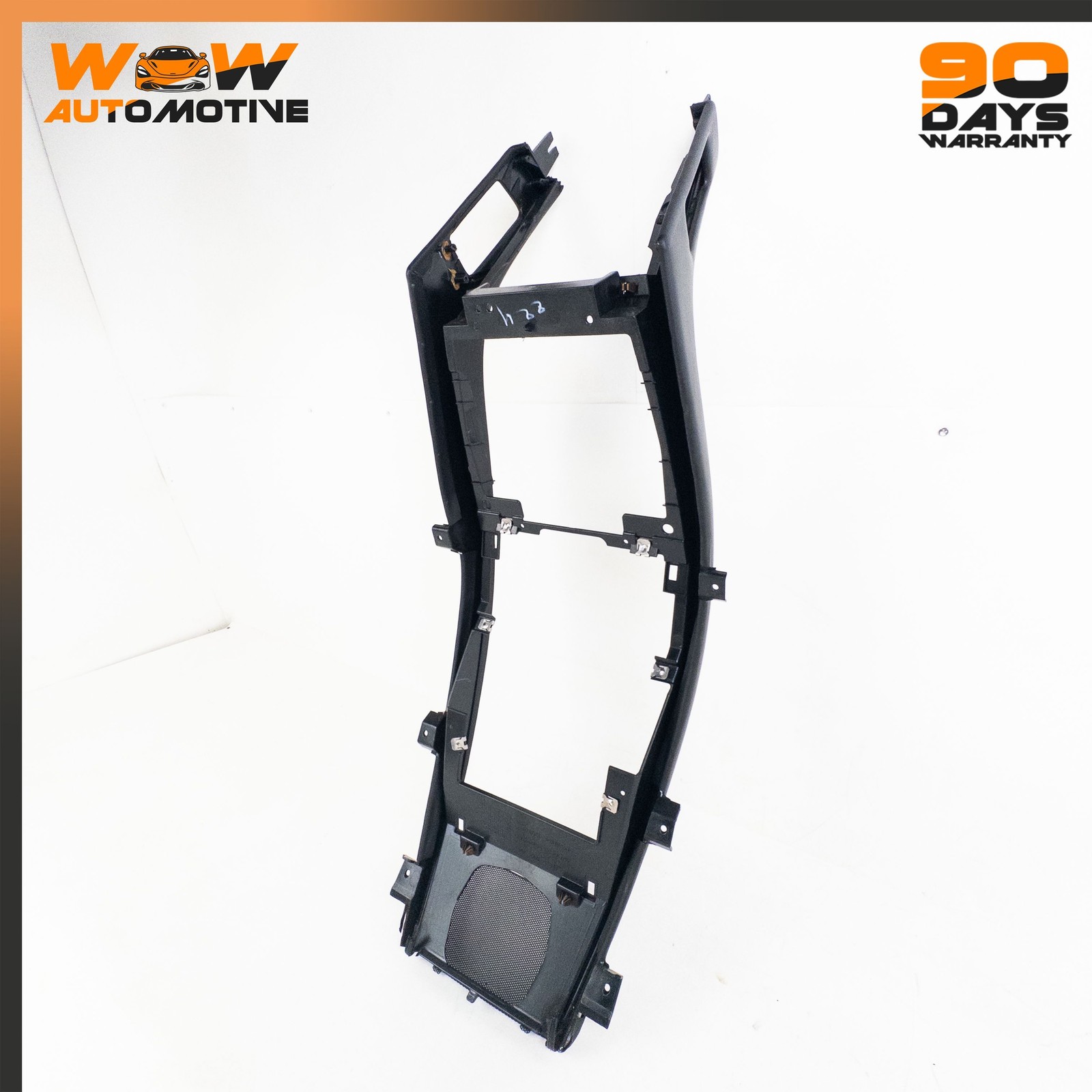 06-16 ASTON MARTIN V8 VANTAGE FRONT CENTER CONSOLE TRIM PANEL BLACK OEM