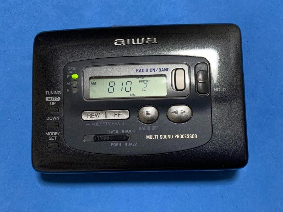 AIWA RX-616 Vintage Portable Cassette Player AM FM Radio Tested