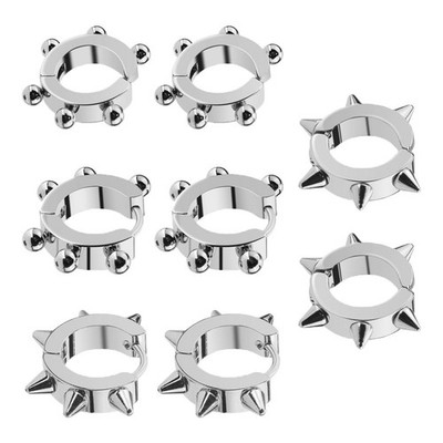  8 Pcs Ear Cuff Edelstahl Manschettenohrring Ohrmanschetten-Ohrringe
