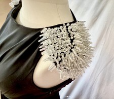 black evening dress size 12