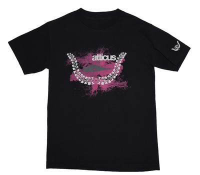 VINTAGE 2006 ATTICUS TREEHORN SPINE BIRD T-SHIRT TEE SIZE S P2P 17.4'' BLINK-182 