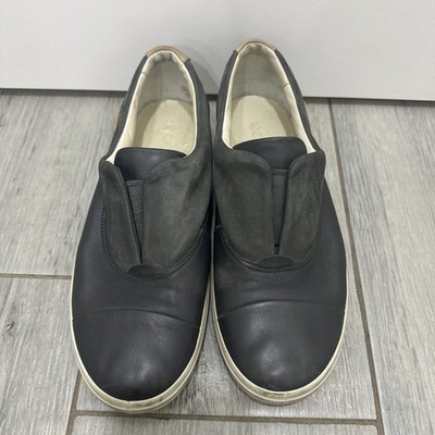 ECCO SOFT Womens Slip-on grey soft pea comfort shoe size US 69