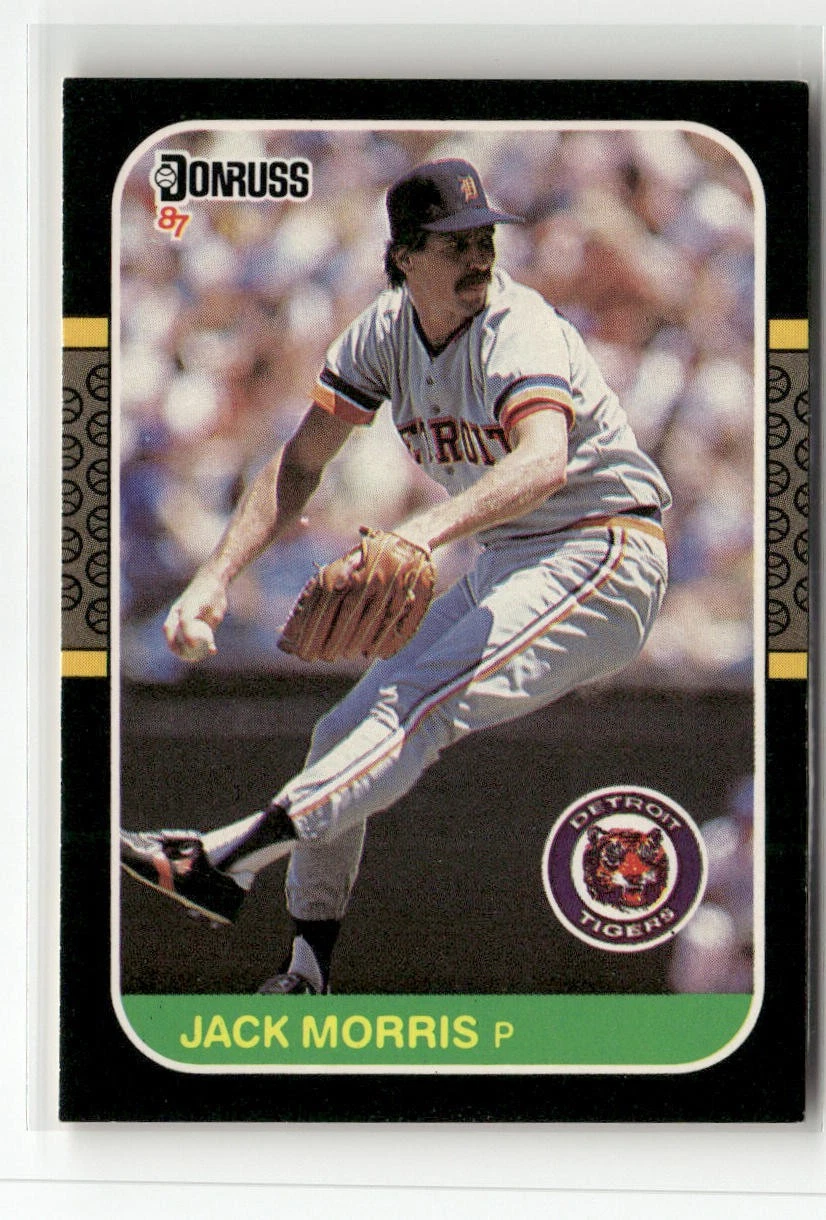 1987 DONRUSS #173 JACK MORRIS DETROIT TIGERS
