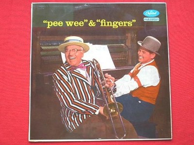 Pee Wee Russell Pee Wee & Fingers LP Capitol T783 EX/VG 1950s with Joe Finger...