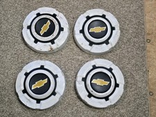 67 87 Chevy C10 12 Ton Rear Wheel Drive Dog Dish Hubcaps 10.5 Inch Set Of 4