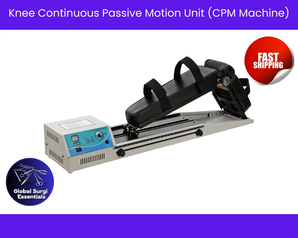 Machine d'exercice du genou à mouvement passif continu (CPM) pour la... - Photo 4/4