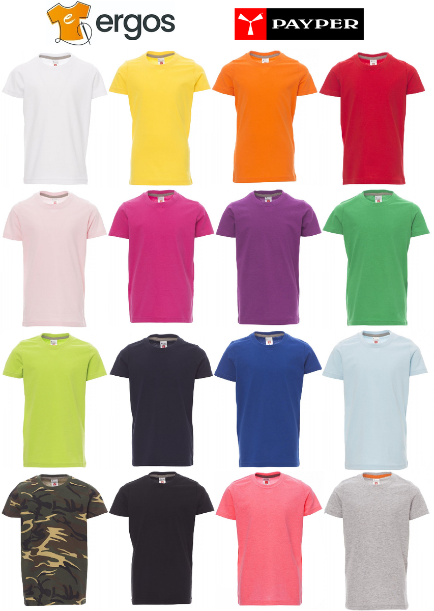 Payper Sunset Kids T-Shirt Maglia Da Bambino Girocollo 100 - Foto 12