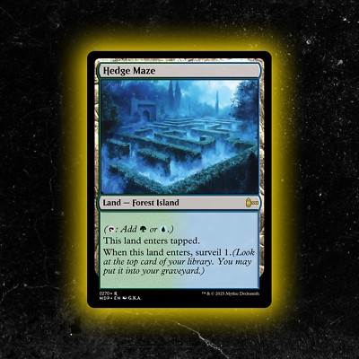 Hedge Maze - Custom Magic: The Gathering Card - High-Quality