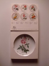 Hutschenreuther Wandteller Rosa Indica Vulgaris Redouté-Rose Motiv 5