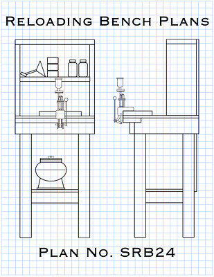 Small Reloading Bench Plans - Build a Compact Ammunition Reloading Bench DIY