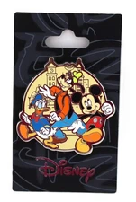 Disney Pin Mickey Goofy Donald Monogram International Inc.
